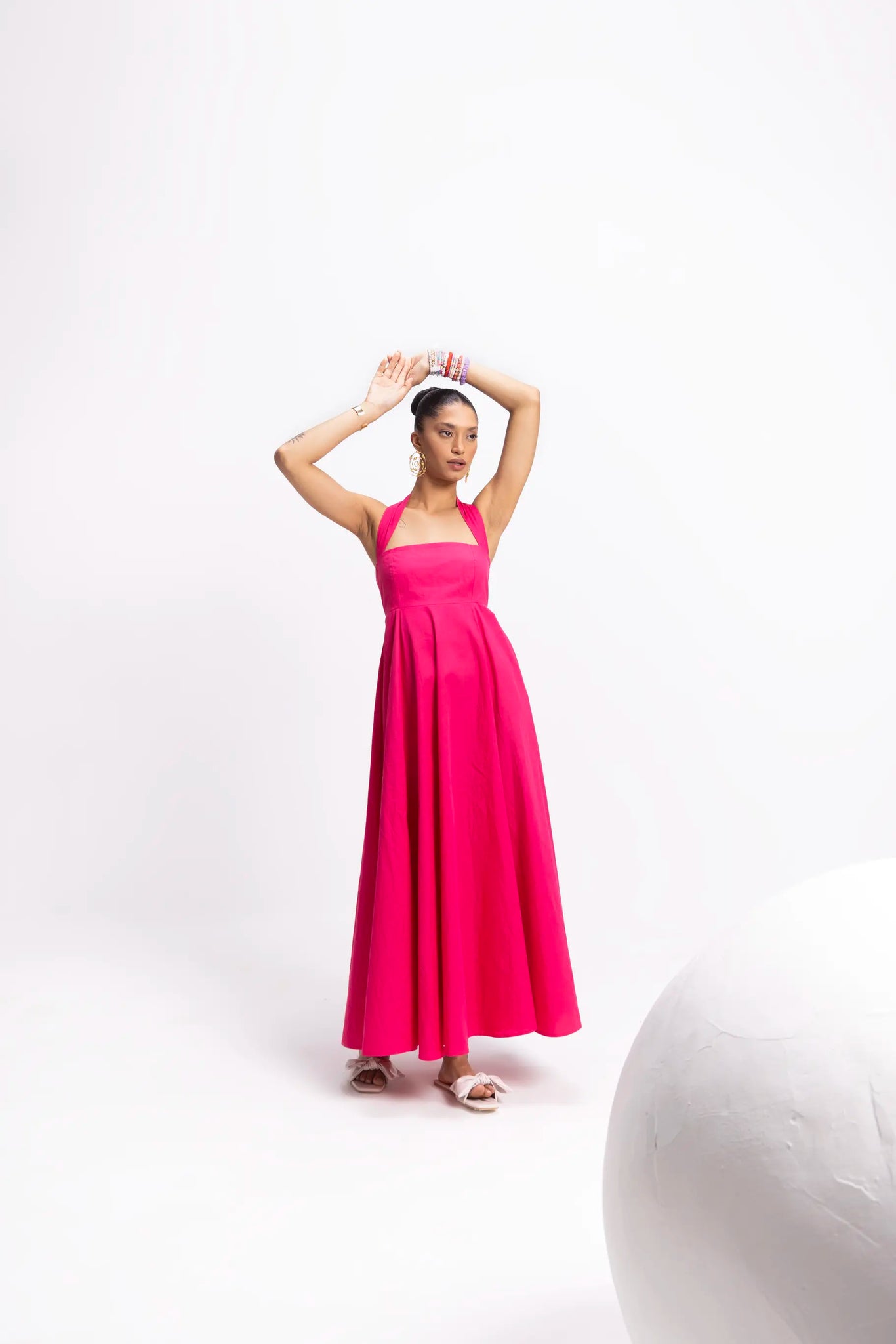 REGALIA PRINCESS DRESS - DARK PINK