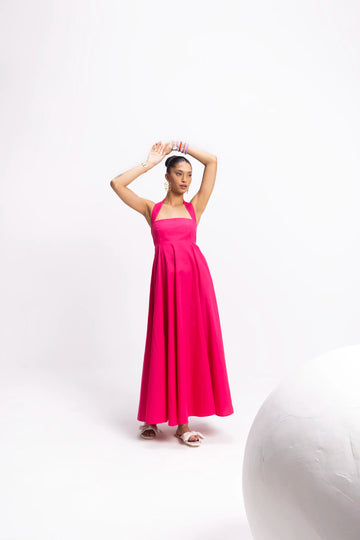 REGALIA PRINCESS DRESS - DARK PINK