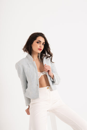 OCEAN TWEED BLAZER